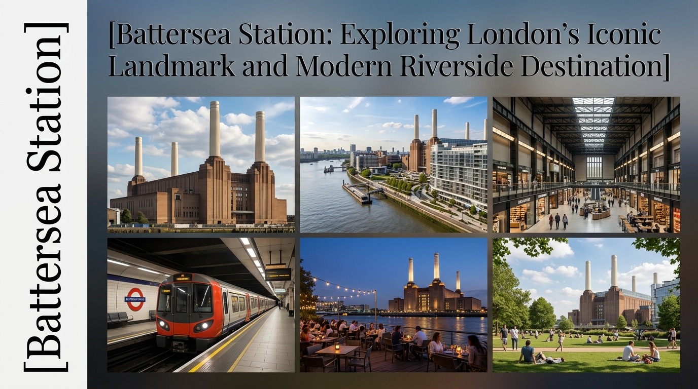 Battersea Station: Exploring London's Iconic Landmark and Modern Riverside Destination