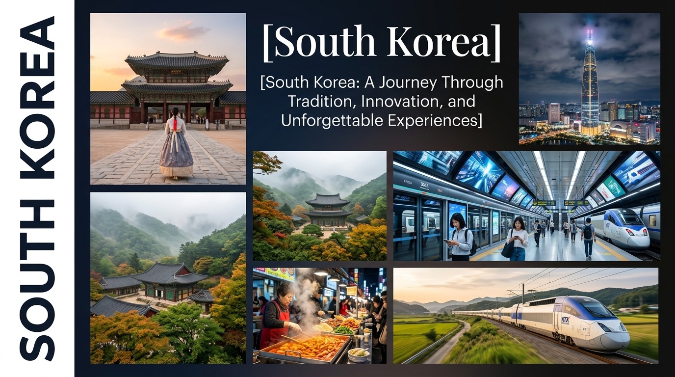 South Korea: A Journey Through Tradition, Innovation, and Unforgettable Experiences