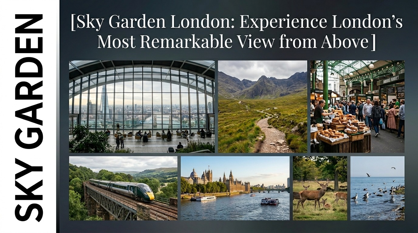 Sky Garden London: Experience London's Most Remarkable View from Above