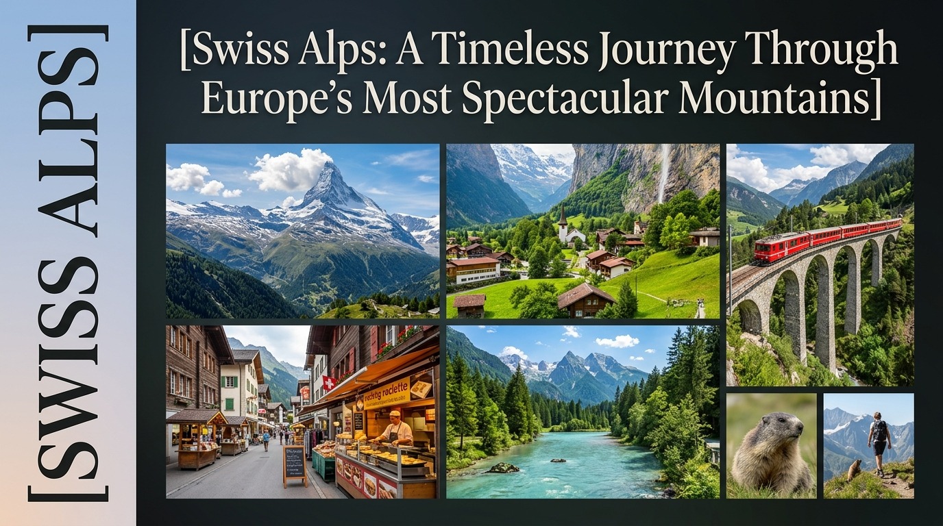Swiss Alps: A Timeless Journey Through Europe's Most Spectacular Mountains