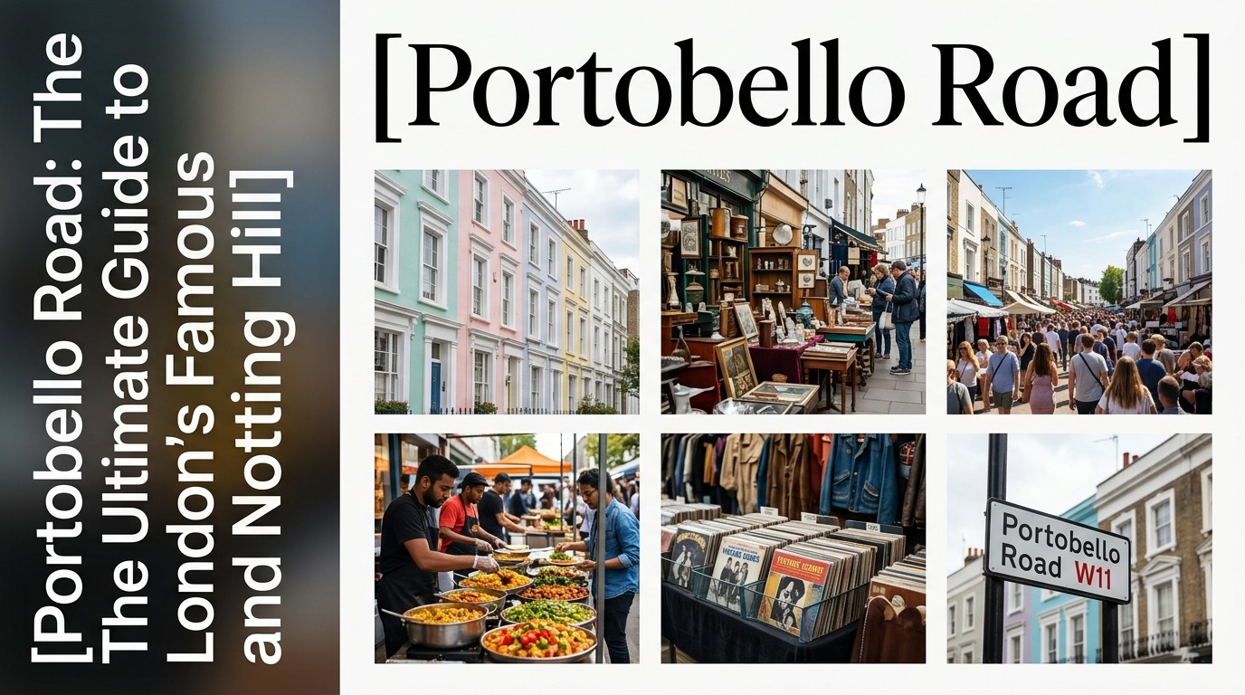 Portobello Road: The Ultimate Guide to London's Famous Market and Notting Hill