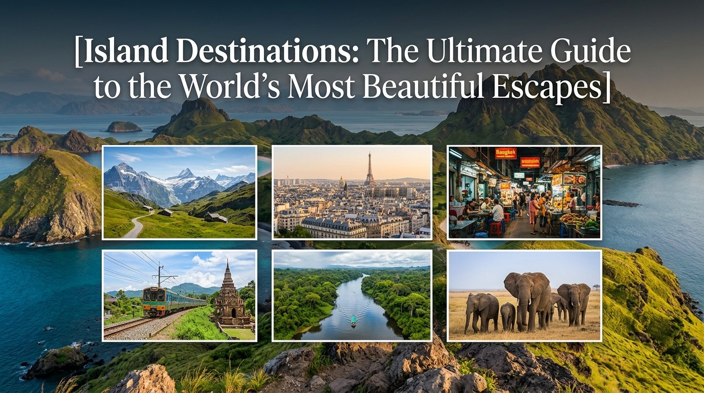 Island Destinations: The Ultimate Guide to the World’s Most Beautiful Escapes