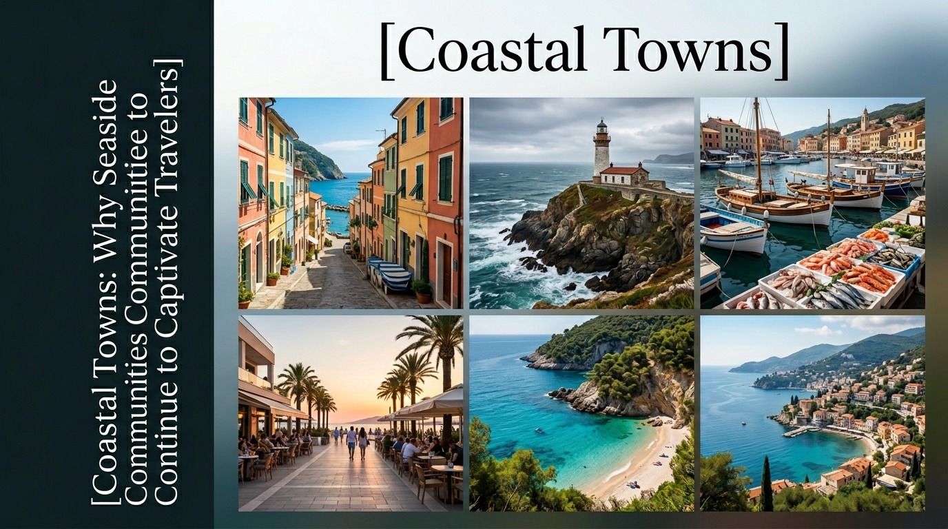 Coastal Towns: Why Seaside Communities Continue to Captivate Travelers