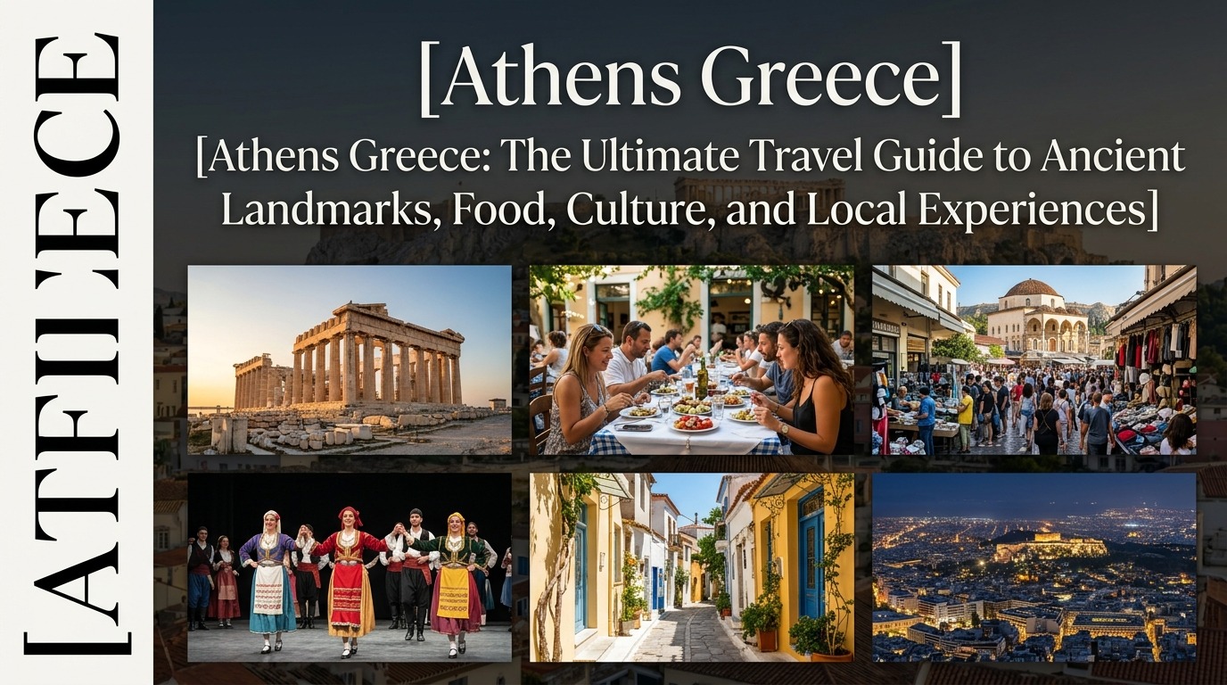 Athens Greece: The Ultimate Travel Guide to Ancient Landmarks, Food, Culture, and Local Experiences