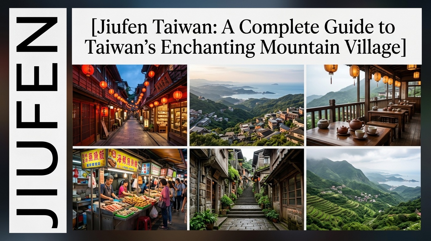 Jiufen Taiwan: A Complete Guide to Taiwan's Enchanting Mountain Village