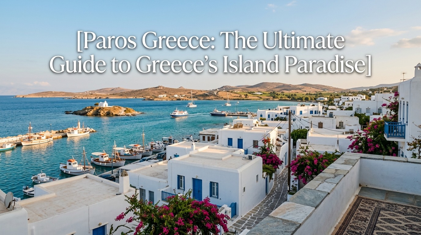 Paros Greece: The Ultimate Guide to Greece’s Island Paradise
