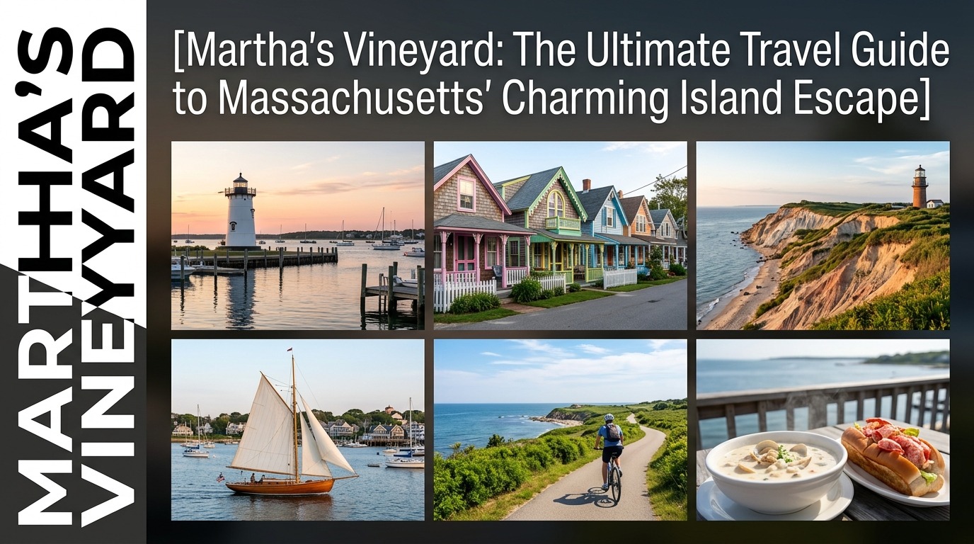 Martha's Vineyard: The Ultimate Travel Guide to Massachusetts' Charming Island Escape