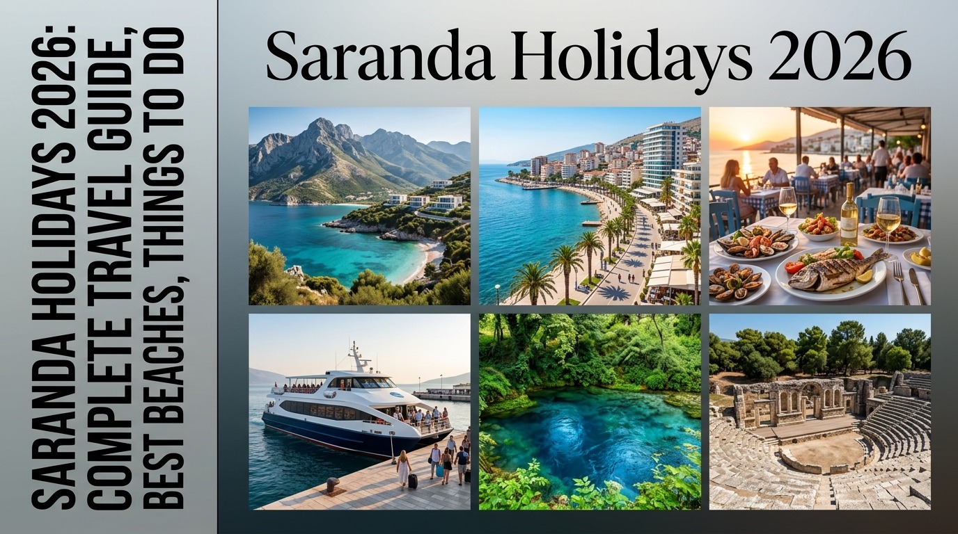 Saranda Holidays 2026: Complete Travel Guide, Best Beaches, Hotels & Things to Do
