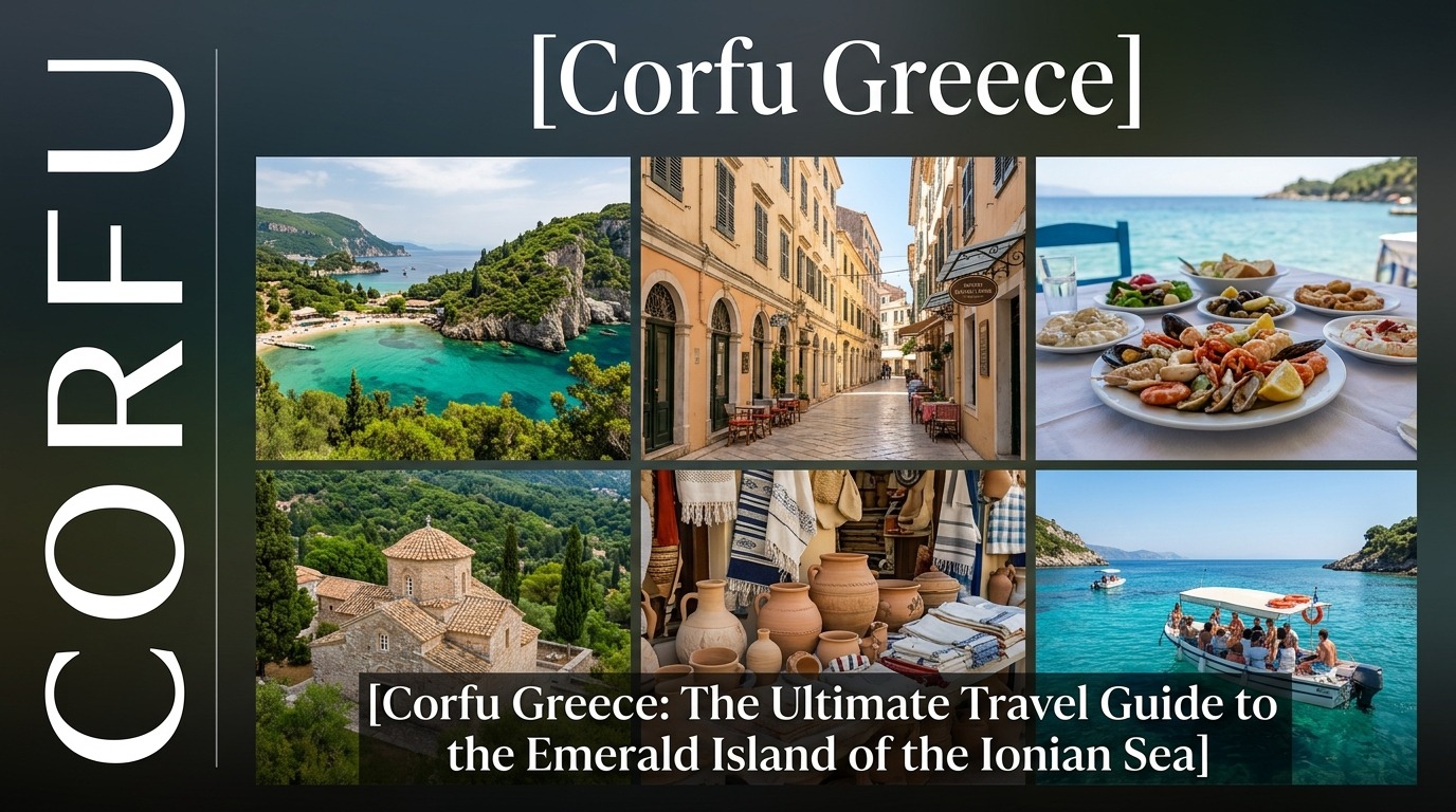 Corfu Greece: The Ultimate Travel Guide to the Emerald Island of the Ionian Sea