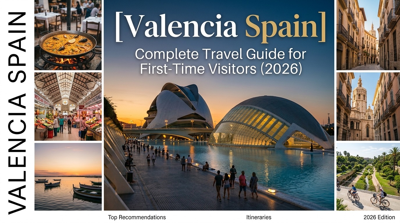 Valencia Spain – Complete Travel Guide for First-Time Visitors (2026)
