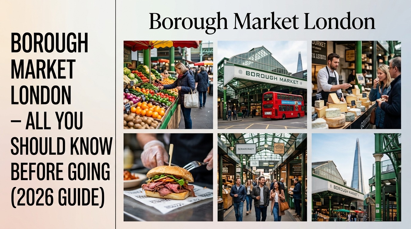 Borough Market London – All You SHOULD Know Before Going (2026 Guide)