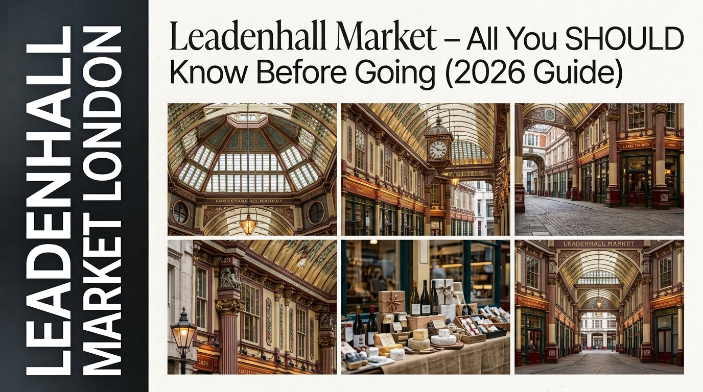 Leadenhall Market London – All You SHOULD Know Before Going (2026 Guide)