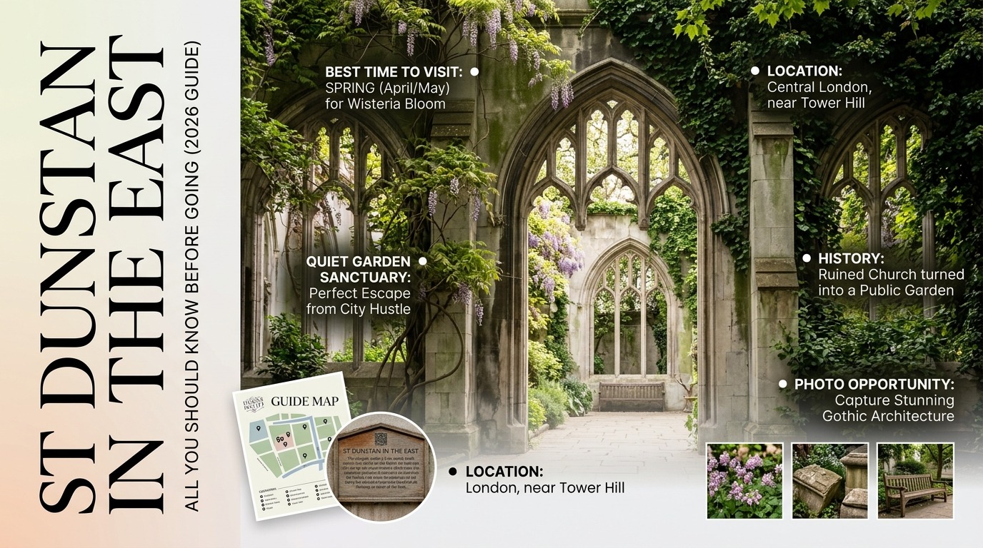 St Dunstan in the East – All You SHOULD Know Before Going (2026 Guide)