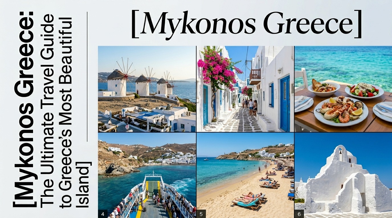 Mykonos Greece: The Ultimate Travel Guide to Greece’s Most Beautiful Island