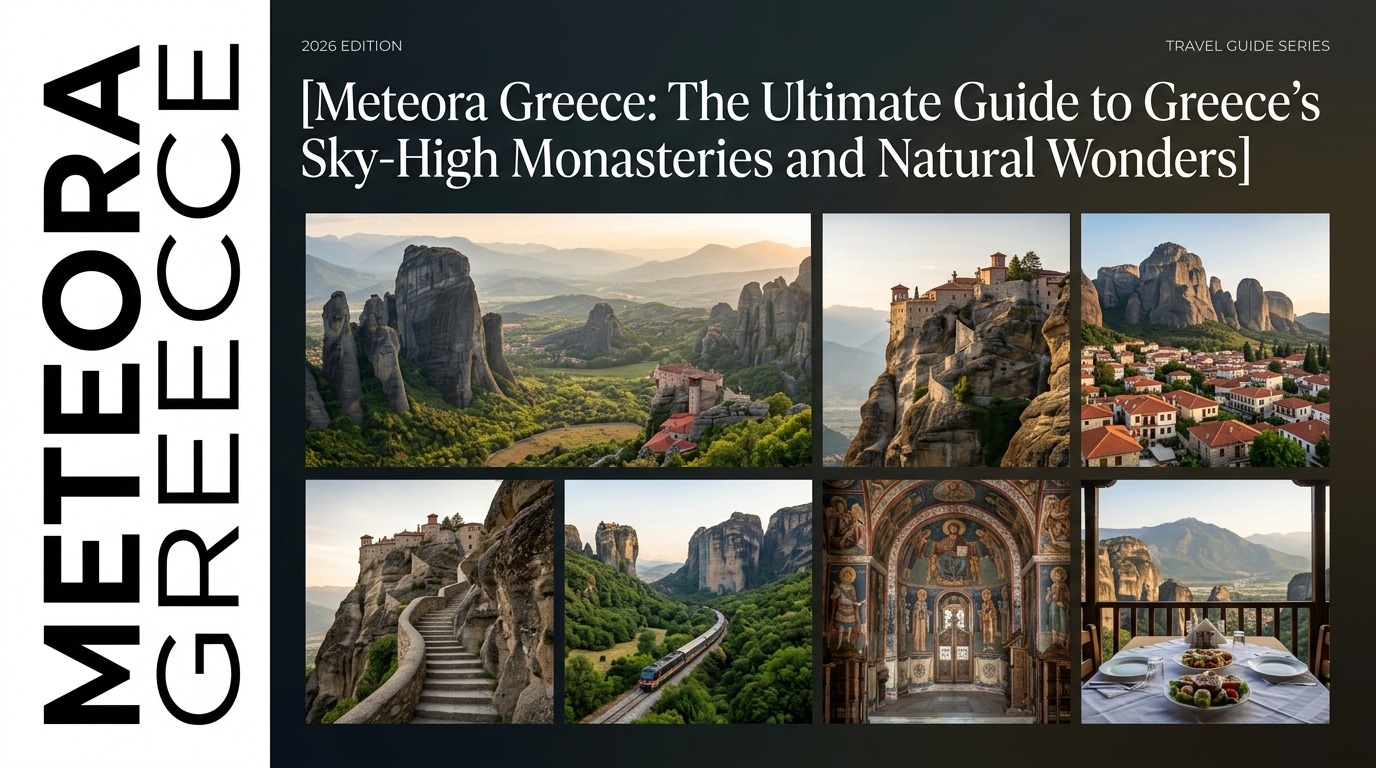Meteora Greece: The Ultimate Guide to Greece’s Sky-High Monasteries and Natural Wonders
