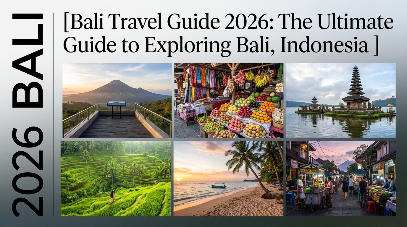 Bali Travel Guide 2026: The Ultimate Guide to Exploring Bali, Indonesia