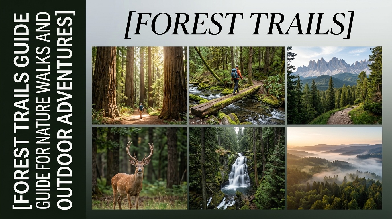 Forest Trails Guide for Nature Walks and Outdoor Adventures