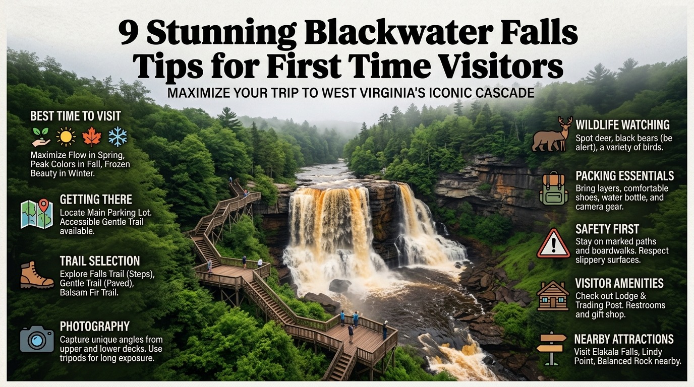 9 Stunning Blackwater Falls Tips for First Time Visitors