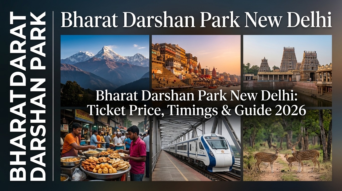 Bharat Darshan Park New Delhi: Ticket Price, Timings & Guide 2026