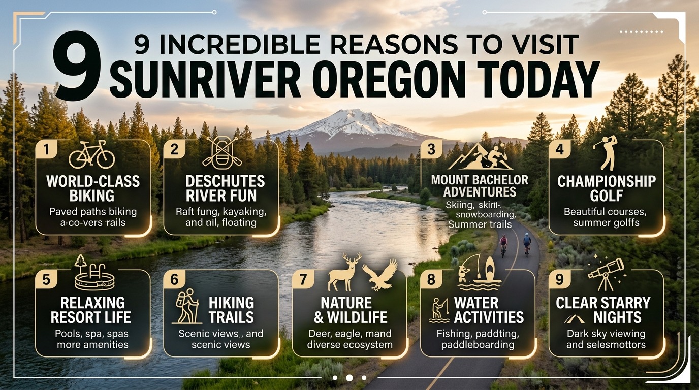 9 Incredible Reasons to Visit Sunriver Oregon Today