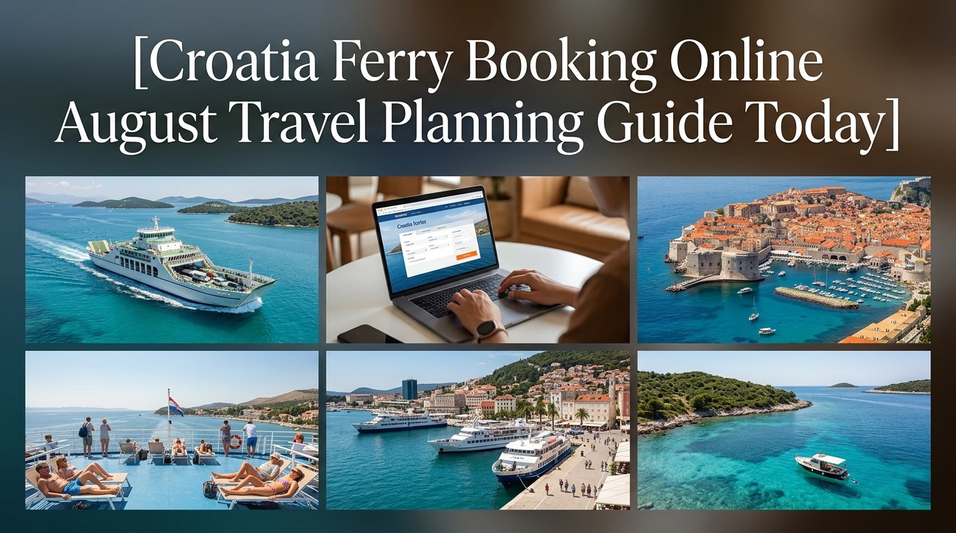 Croatia Ferry Booking Online August Travel Planning Guide Today