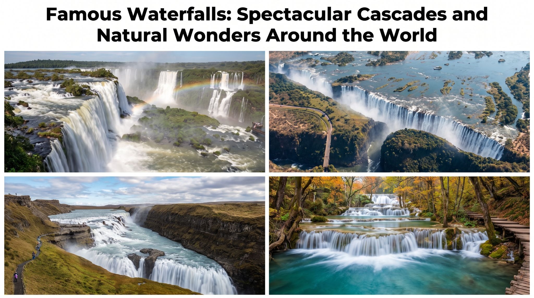 Famous Waterfalls: Spectacular Cascades and Natural Wonders Around the World