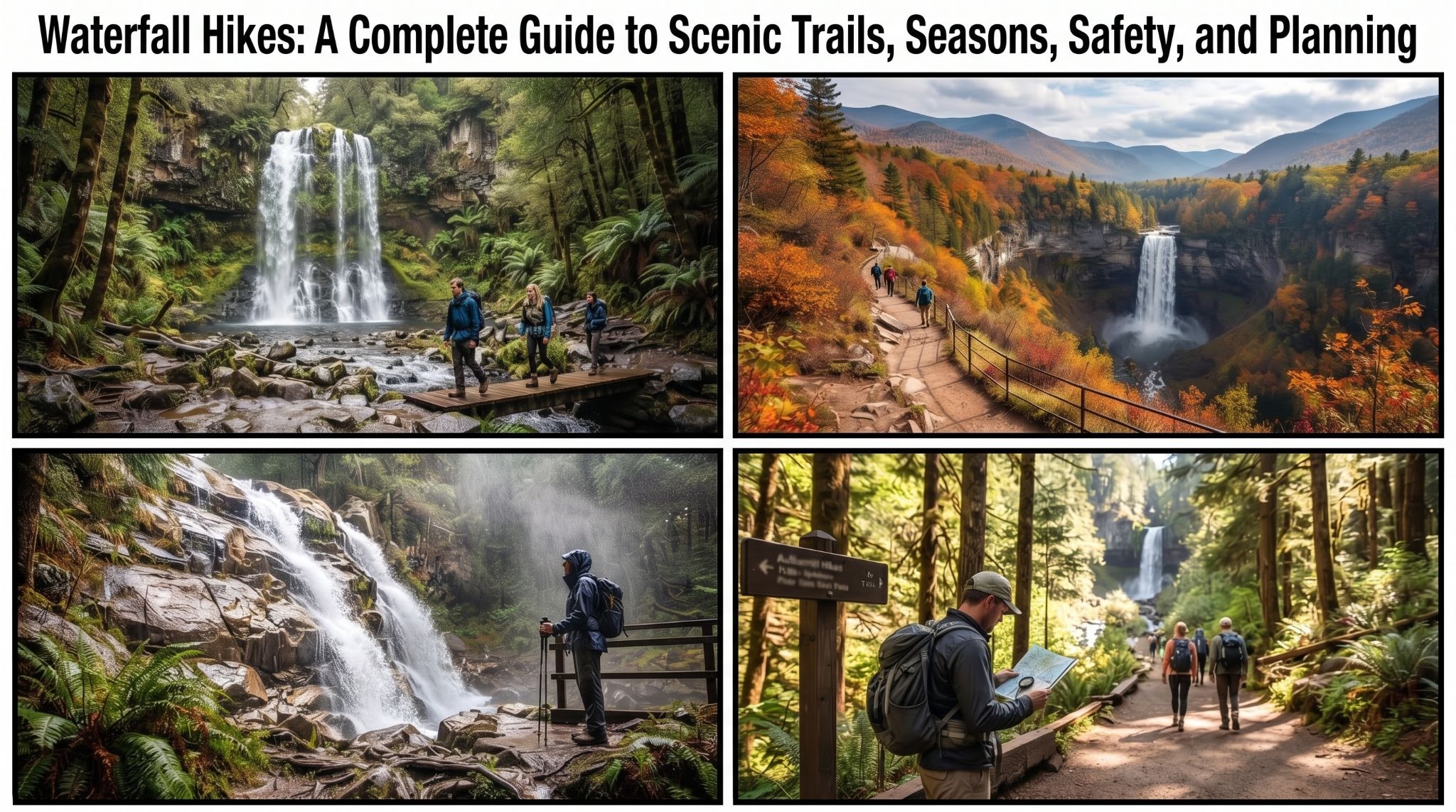 Waterfall Hikes: A Complete Guide to Scenic Trails, Seasons, Safety, and Planning