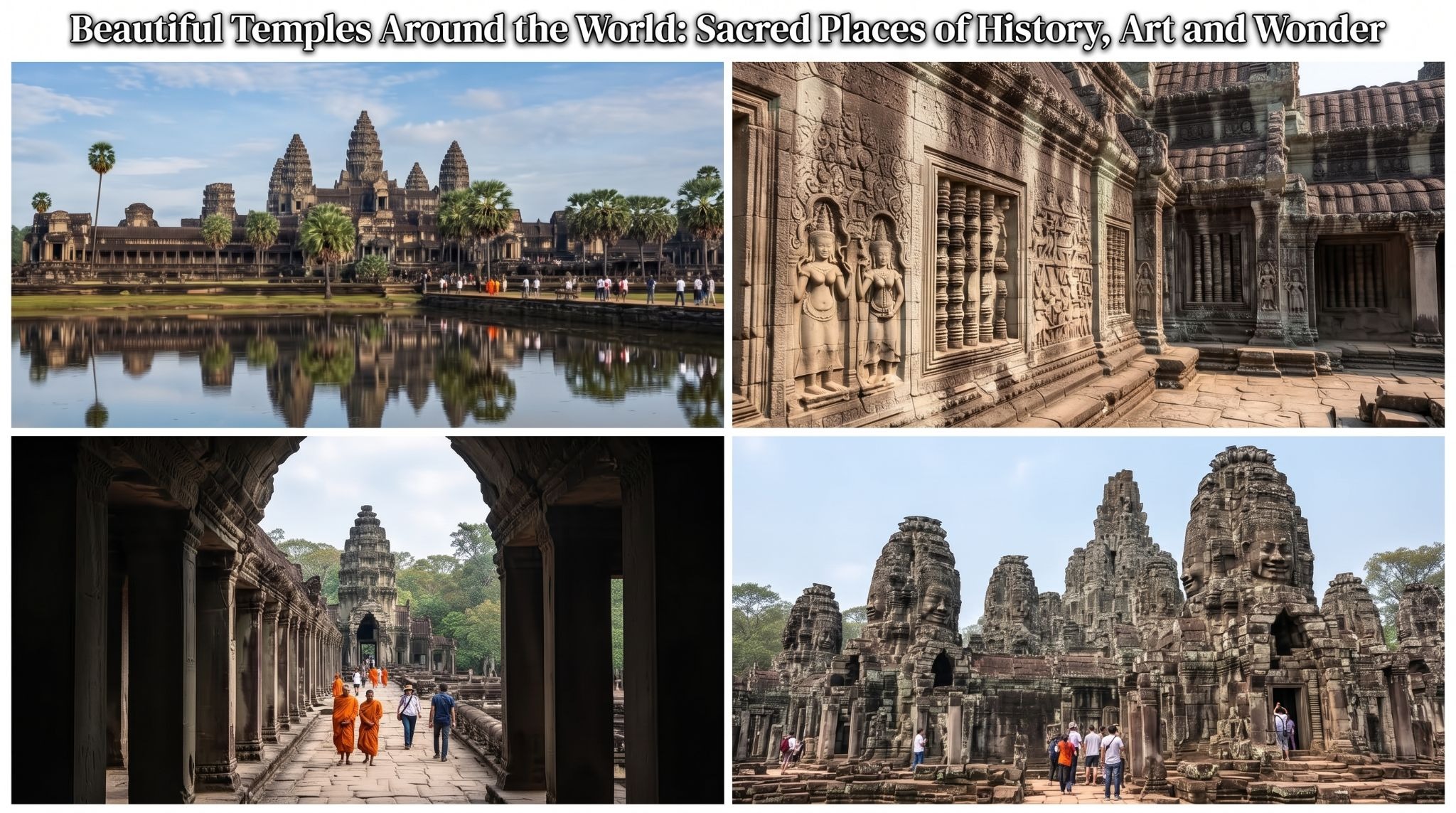 Beautiful Temples Around the World: Sacred Places of History, Art and Wonder