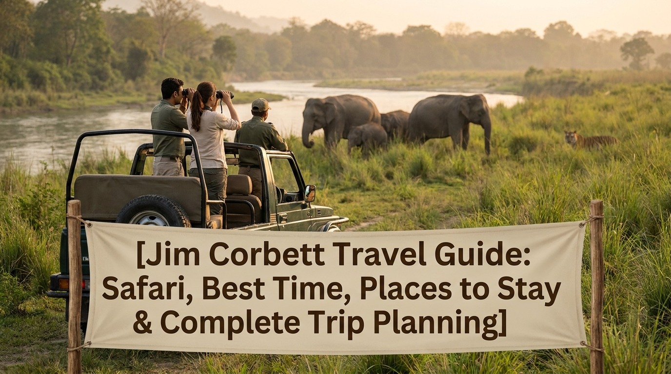 Jim Corbett Travel Guide: Safari, Best Time, Places to Stay & Complete Trip Planning