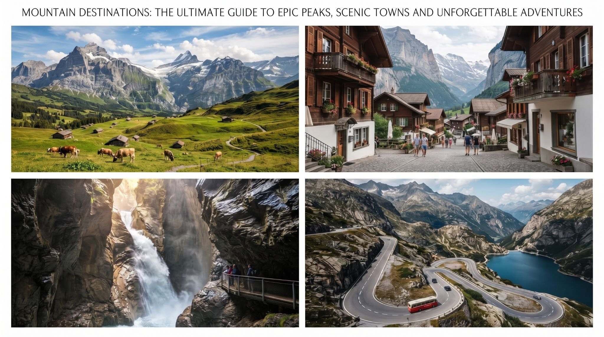 Mountain Destinations: The Ultimate Guide to Epic Peaks, Scenic Towns and Unforgettable Adventures