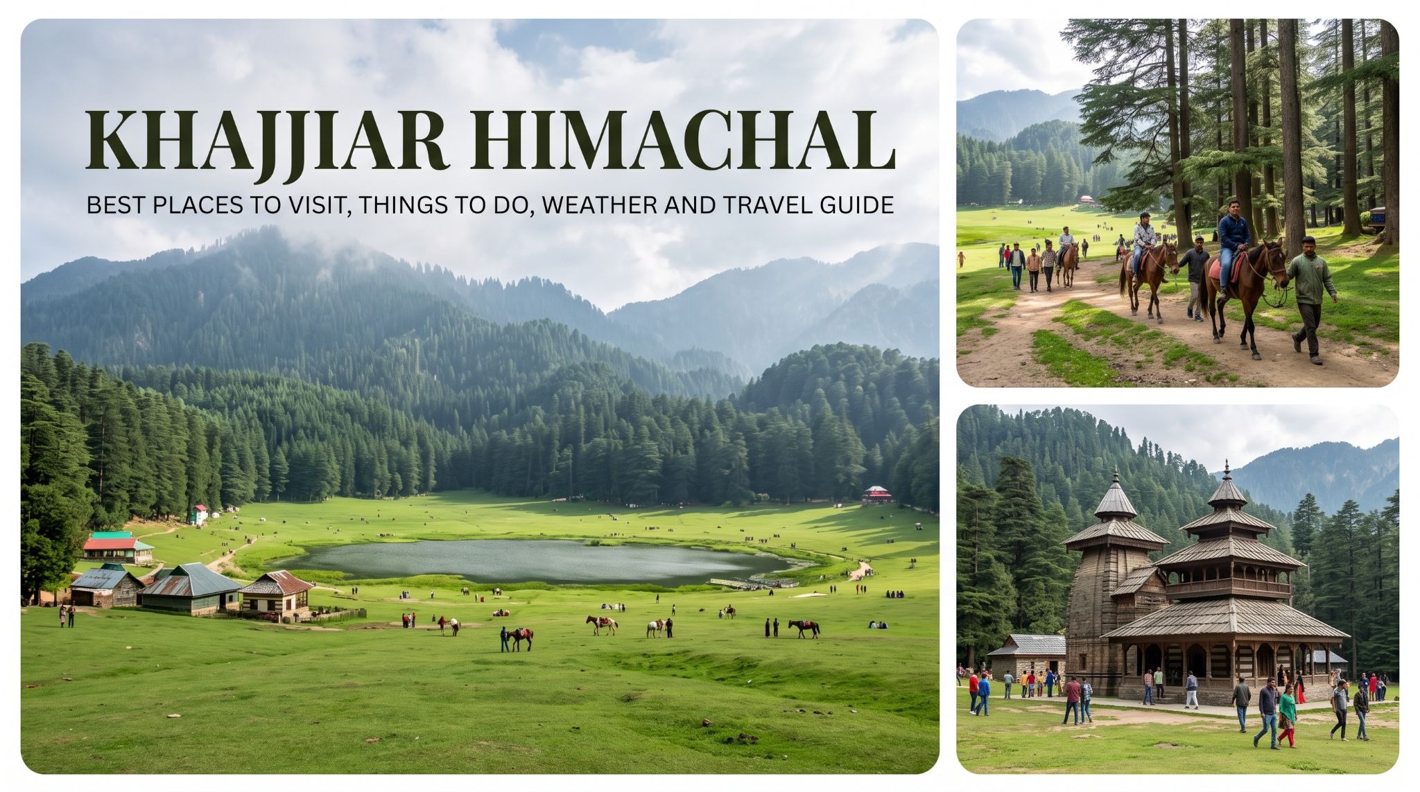 Khajjiar Himachal: Best Places to Visit, Things to Do, Weather and Travel Guide