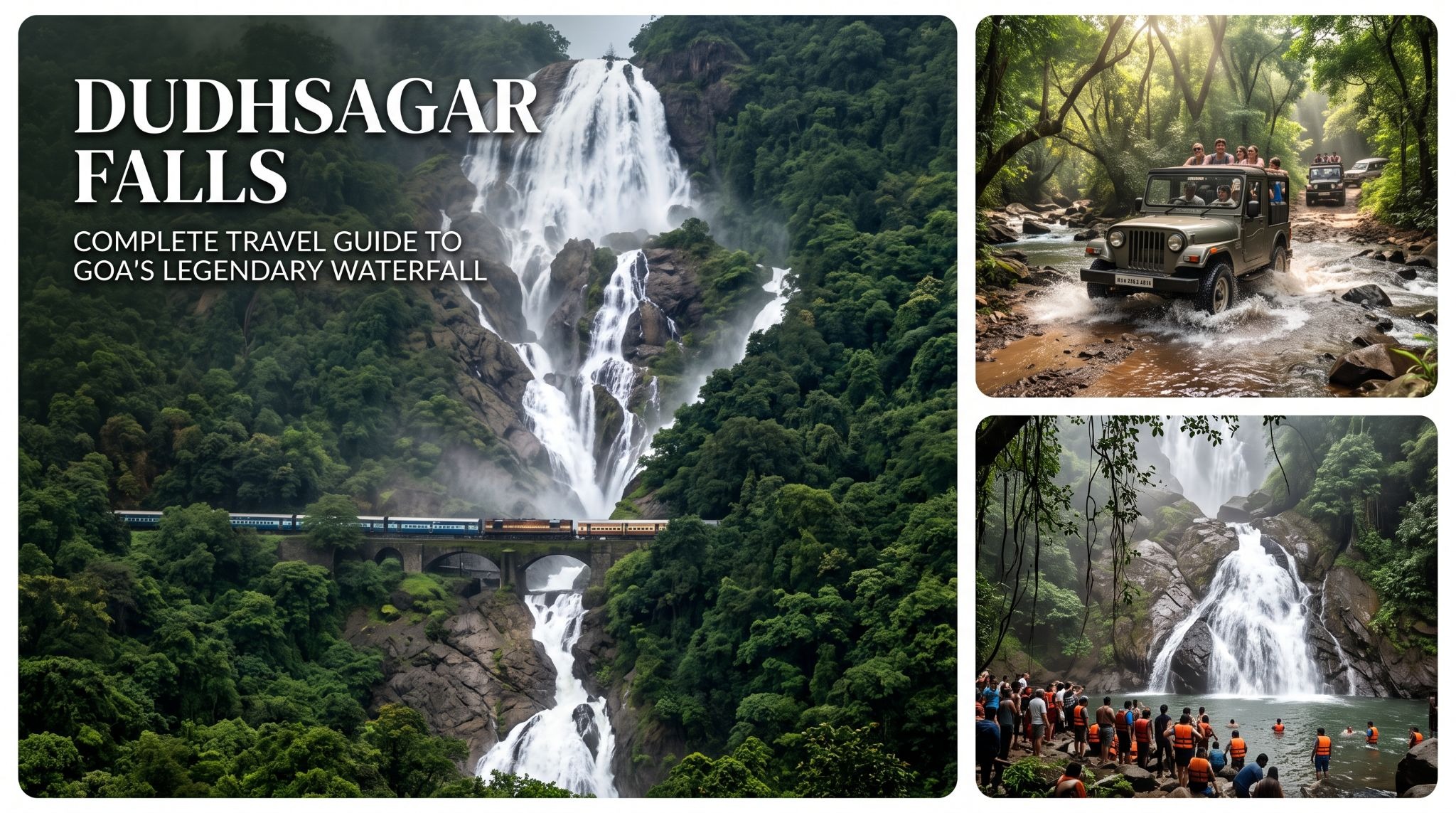 Dudhsagar Falls: Complete Travel Guide to Goa’s Legendary Waterfall